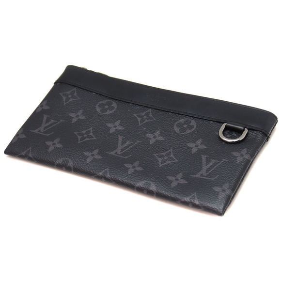 Louis Vuitton PM Eclipse Pochette Black Monogram Clutch Bag Discovery - Picture 1 of 6